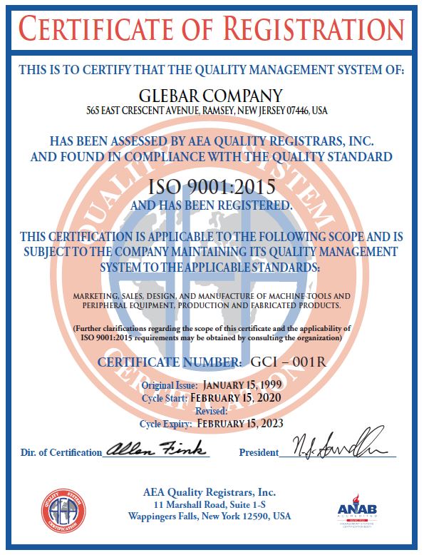 , ISO Certificate