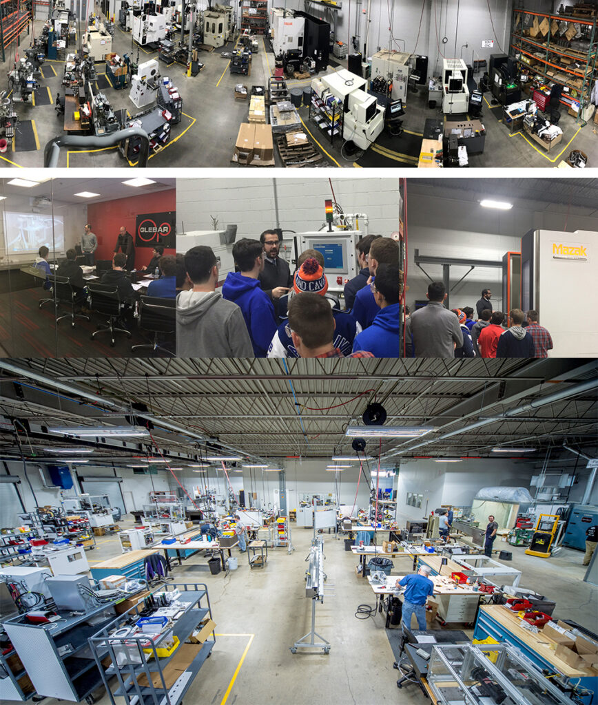 , High School Students Tour Glebar: An Inside Glimpse Into Machine Manufacturing of Precision Grinders